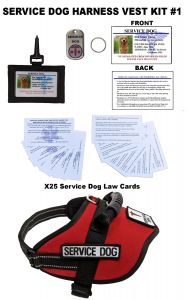 SERVICE DOG HARNESS KIT #1