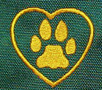 Single Heart 'n Paw