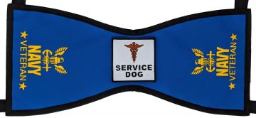 US NAVY VETERAN SERVICE DOG VEST
