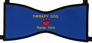 THERAPY DOG HEART/PAW VEST #1
