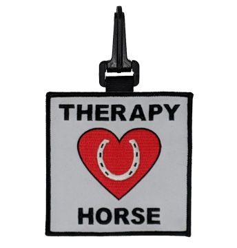 THERAPY HORSE - CLIP ON HEART & HORSESHOE