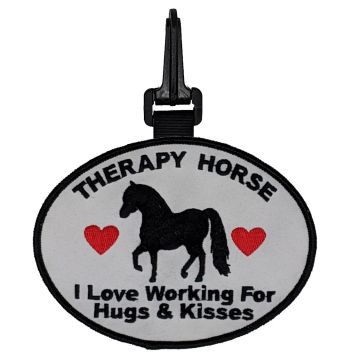 THERAPY HORSE - CLIP ON HUGS & KISSES